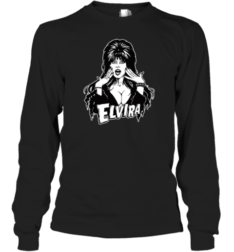 Elvira Mistress Of The Dark Long Sleeve T Shirt