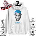 Amon Ra St Brown Blue Hair Hoodie