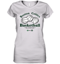 Boston Celtics Basketball Eighteen Time World Champions Women039S V Neck T Shirt
