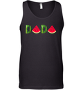 Dada Watermelon Funny Summer Fruit Tank Top