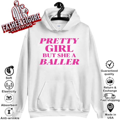 Angel Reese Pretty Girl But She A Baller Hoodie