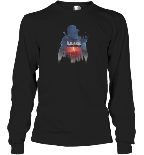 Days Gone Temasterd Ready To Fight Big Chest Poster Long Sleeve T Shirt