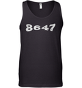 8647 Shirt Retro Subtle Anti Trump Tank Top