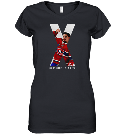 Arber Xhekaj X Gon039 Give It To Ya Women039S V Neck T Shirt