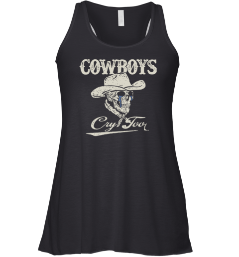 Cowboys Cry Too Noah Kahan Racerback Tank