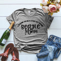Beagle Mom T Shirt, Beagle Dog T-Shirt, Beagle Mama Shirt, Dog Owner Gift, Cute Beagle Tshirt, Dog Lover Gift, Gift For Her, Dog Mom T-Shirt