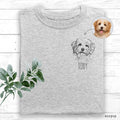 Custom Dog Mom Shirt  Dog Face Shirt  Custom Pet T-Shirt  Custom Dog Gift  Personalized Dog Tee  Dog Lover Gift Idea