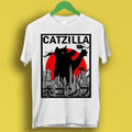 Catzilla King Of Pawster Paws Cat Kitten Pet Lover Meme Gift Funny  Style Unisex Gamer Cult Movie Music Tee T Shirt P3522