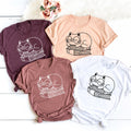 Cat and Books Shirt, Cat Shirt, Cute Reading Shirt, Books Shirt, Cute Cat Shirt, Reading Shirt, Book Lover Gift Shirt, Cat Lover Gift Shirt