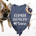 German Shepherd Mama Shirt - Can add your Dogs Name - Dog Mom T Shirt - German Shepherd Mom - Dog Mama - Dog Mom Shirt - Shepherd Mama Top