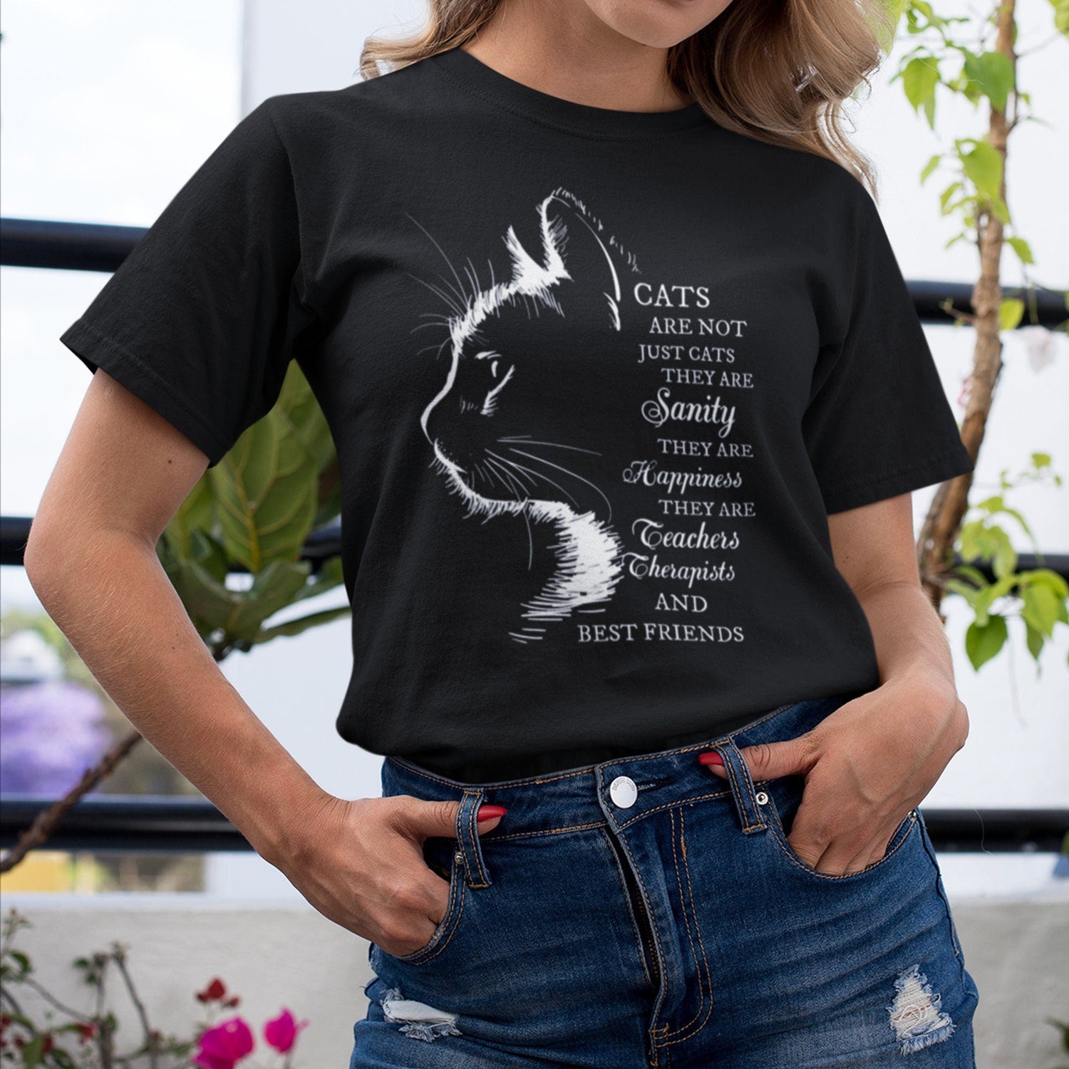 You Are Not Just Cats Shirt - Cat Lover Gift, Cute Cat Mom Pet Lover Tee