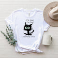 It's Fine I'm Fine Everything Is Fine Shirt, Everything Is Fine T-Shirt, Funny Cat Shirt, Sarcastic Shirt, Sarcasm Shirt, Its Fine Cat Shirt