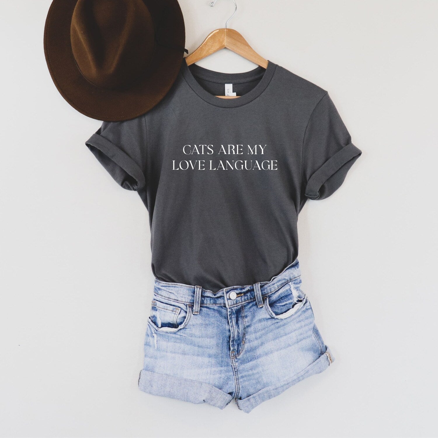 Cats are my love language T-shirt | Cat Mom, Cat Dad, Cat Life