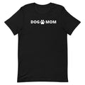 Dog Mom T-shirt, T-shirt with Dog Mom, Dog Mom, Tops, Women's Clothing, Black Dog Mom Tee, White Dog Mom T-shirt