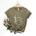Ghost Cat Halloween Shirt, Ghost Cat T-Shirt, Funny Ghost Cat Tee, Cute Halloween Shirt, Funny Halloween Cat Lover Shirt, Spooky Cat Shirt