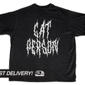 Cat Person Goth Shirt - Death Metal Alternative Streetwear Tee, Goth Cat Lover Gift