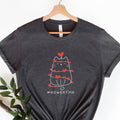 Happy Meowentines Shirt, Funny Valentines Shirt, Shirt For Cat Lovers, Happy Valentine Gift, Valentines Cat Shirt, Cat Tee, Meowentine Shirt