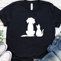 Funny Dog and Cat Shirt: Animal Lover Tee