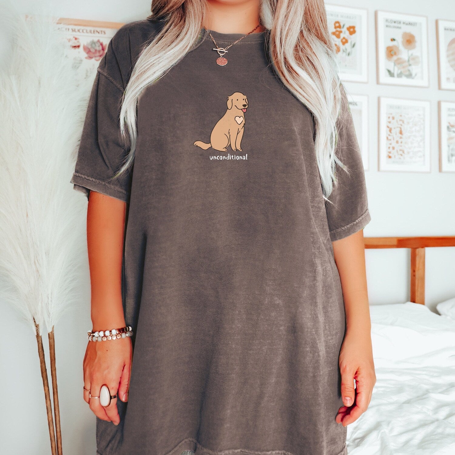 Golden Retriever Labrador Dog Funny Shirt Dog T Shirt for Her Gift for Dog Lover for Birthday Dog Mom Tshirt for Her Gift for Dog Owner