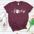 Love dog shirt, Women's dog lover shirt, Dog love shirt, Animal Lover Shirt, Love Dog Tshirt, Dog Mom Shirt, Dog Lover Gift, Dog Mom T-Shirt
