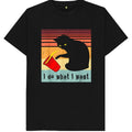 I Do What I Want Cat T-Shirt - Sarcastic Graphic Tee for Men, Women, Kids