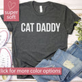 Cat Daddy T-Shirt - Funny Retro Cat Lover Gift for Father's Day