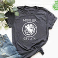 Mother of Cats Shirt - Funny Cat Lover Gift for Cat Owner, Cute Kitty Tee