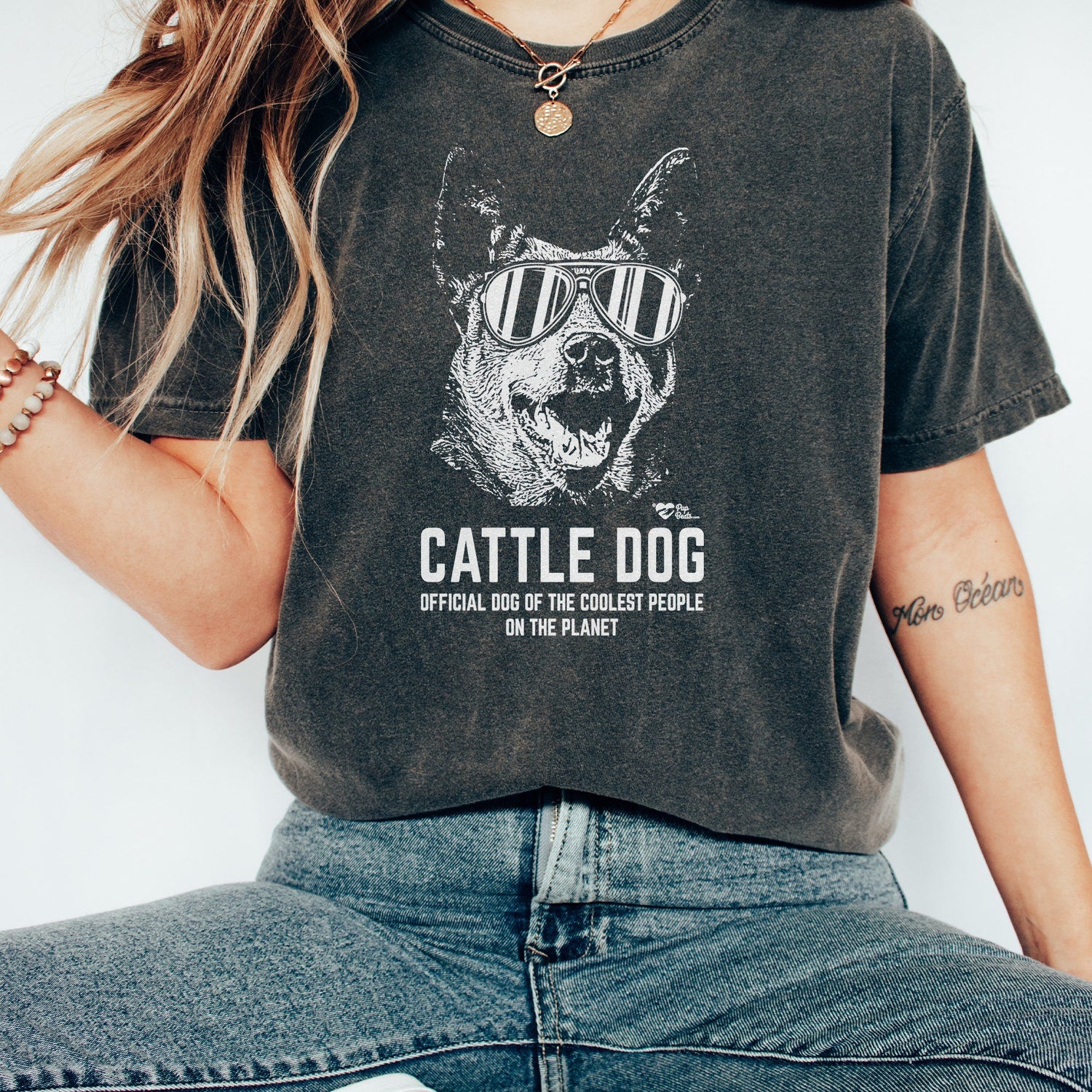 Cattle Dog Official dog of the coolest people on the planet | Unisex Shirt | Australian Cattle dog T-Shirt | Perfect Gift For Dog Owners