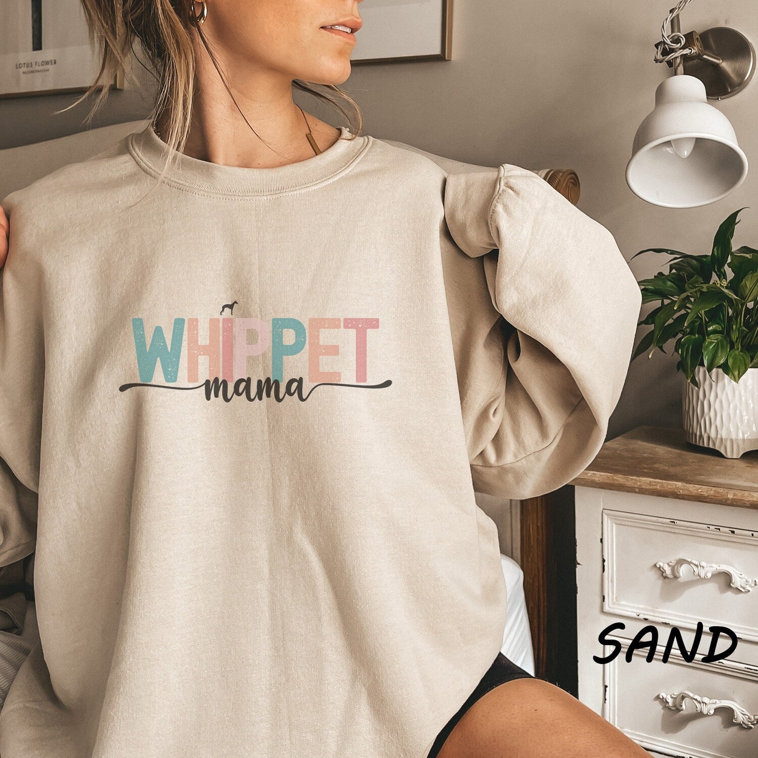 Dog Mom Shirt Sweatshirt Dog Mama Dog Mom Gift Dog Mom T Shirt Dog Mom T-Shirt Dog Mom Tee Fur Mama Dog Lover Gift Dog Shirt Whippet Gift