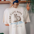 Cat Bookish Shirt | Book Club T-shirt For Cat Lovers, Reading T-shirt, Books Reading, Gift for Cat Lover, Book Lover Gift, Bookish Hoodie