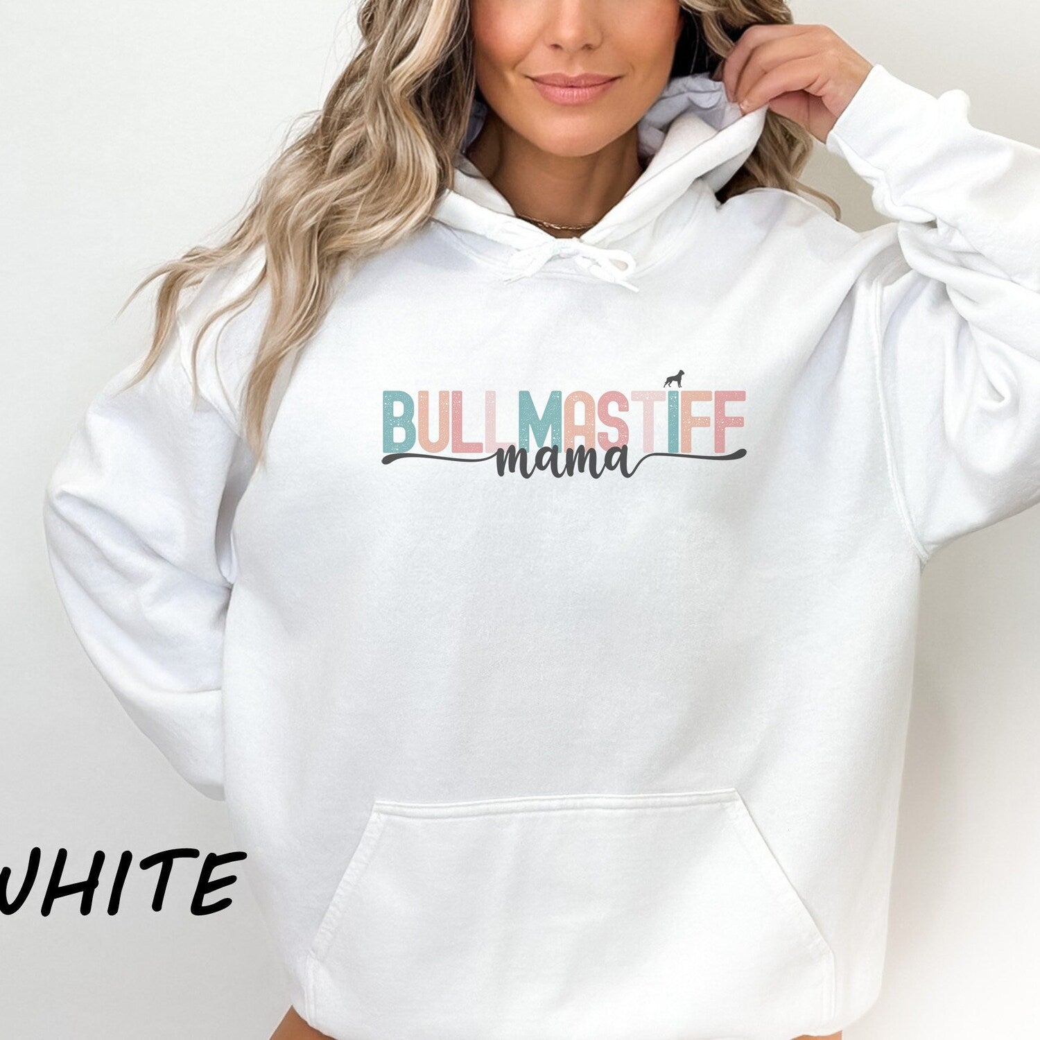 Dog Mom Hoodie Sweatshirt Dog Mama Dog Mom Gift Dog Mom T Shirt Dog Mom T-Shirt Dog Mom Tee Fur Mama Dog Lover Gift Dog Shirt Bullmastiff