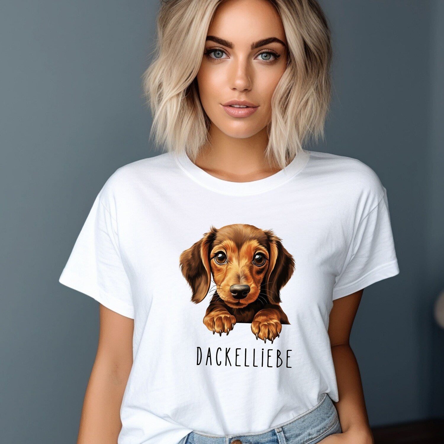 Dachshund Shirt, Gift for Dachshund Lovers, Dog Mom T-Shirt, Dog Owner T-Shirt, Women's Shirt, Gift for Her, Dachshund Owner, Dachshund
