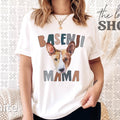 Boho Basenji Mama Shirt: Custom Dog Mom T-shirt