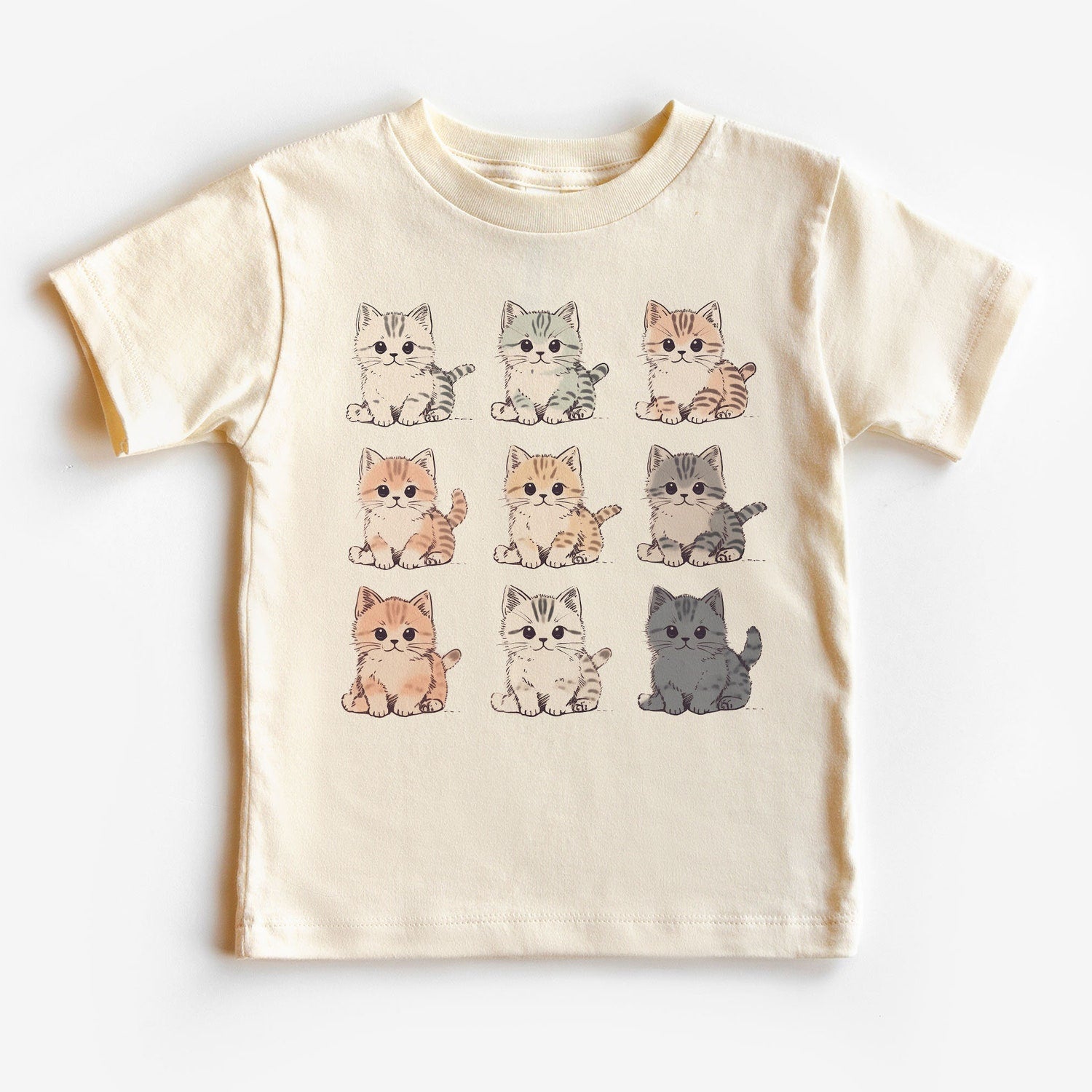 Cute Kittens Toddler Shirt - Baby Cat Lover Pet Owner Gift Tee