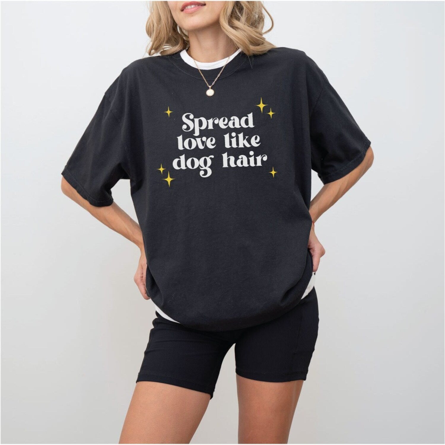 Spread Love Like Dog Hair T-shirt | Dog Mom T-shirt, Dog Dad T-shirt, Dog Life, Dog Mom Gift