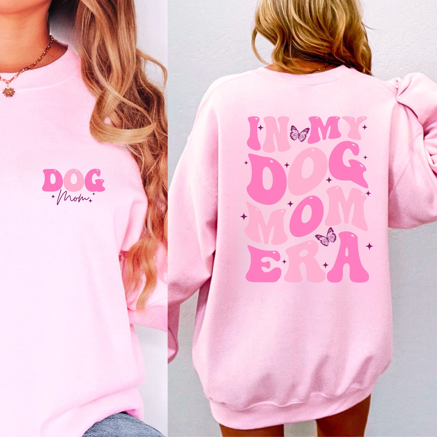 In My Dog Mom Era Sweatshirt, Dog Mom Era Shirt, Dog Mom Gift T-Shirt, Funny Mom Crewneck Dog Mom Birthday Gift For Bestie Dog Mama Sweater