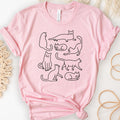 Cat Lover T-Shirt for Girls & Women, Cute Animal Mom Gift Tee, Unisex Cat Graphic Shirt