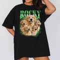 Personalized Dog Mom T-shirt, long sleeve, sweatshirt, hoodie gift, Custom photo Labrador retriever owner, mama, 90s vintage bootleg