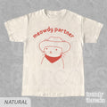 Meowdy Partner Retro T-Shirt | Cat Lover Shirt | Unisex Meme Tee | 90s Cowboy Cat T-Shirt | Kitty Tee | Country Western Top | Cat Sweatshirt
