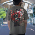 Kawaii Geisha Cat T-Shirt - Japanese Ninja Samurai Kitten Design