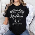 Cardiac Nurse Dog Mom T-Shirt, Cardiology Nurse Shirt, Mother's Day Gift, Nurse Graduation Gift, Heart Nurse Tee, Medical Shirt, Pet Lover