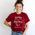 ER Nurse Dog Mom T-Shirt, Emergency Room Nurse Shirt, Mother's Day Gift, Nurse Graduation Gift,  ER Nurse Tee, Medical Shirt, Pet Lover