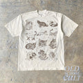Cats Retro 90s Tattoo Tshirt, Vintage Kitten Nature Shirt, Cat Lovers Gift, Cats In Space Unisex Relaxed Adult Graphic Tee, Funny Gifts