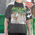 Custom Bootleg Pet T-Shirt - Personalized Cat Dog Portrait Shirt Gift