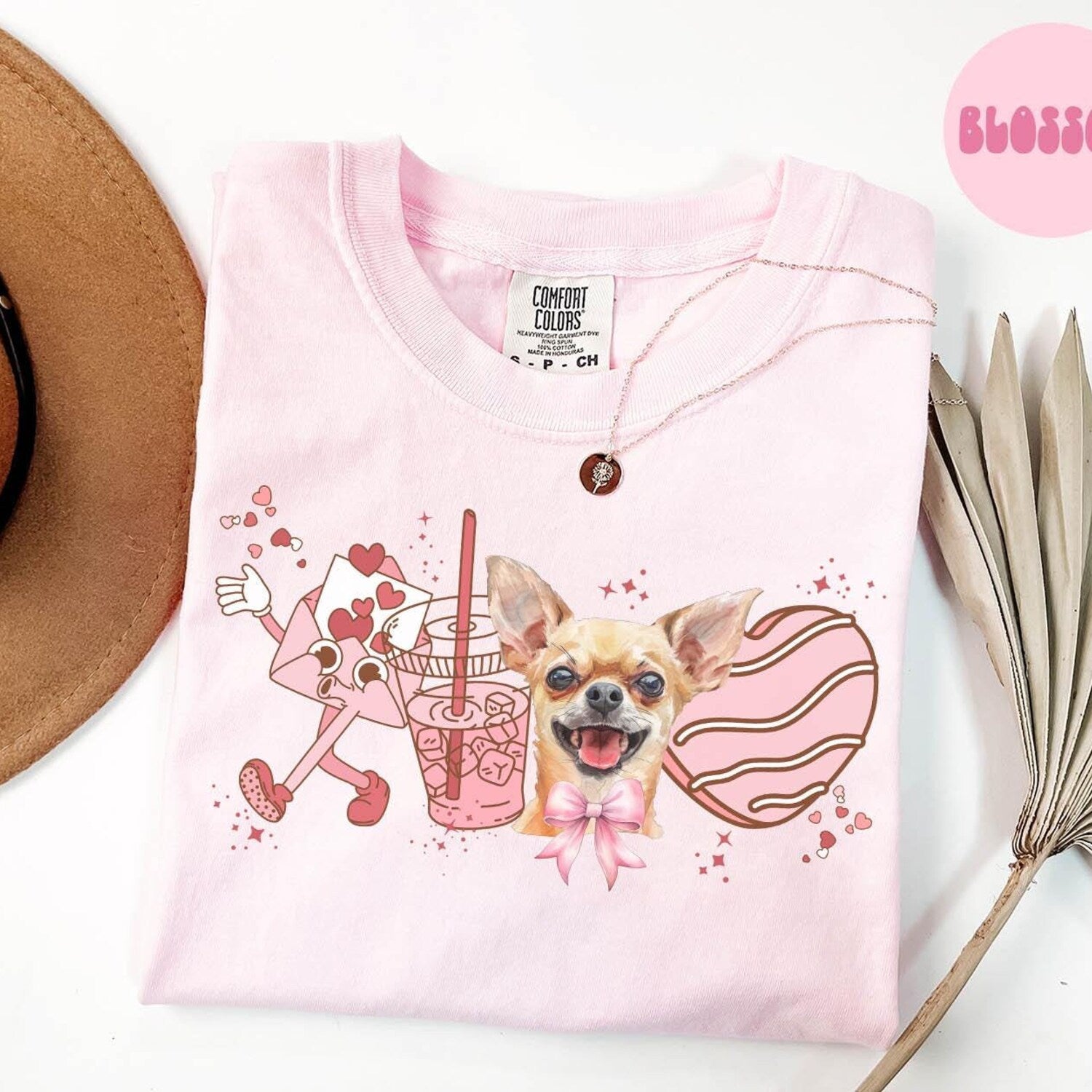Chihuahua Dog Valentine's Day Shirt, Valentine Chihuahua Gifts, Dog Mom T Shirt, Tshirt, Tee for Women
