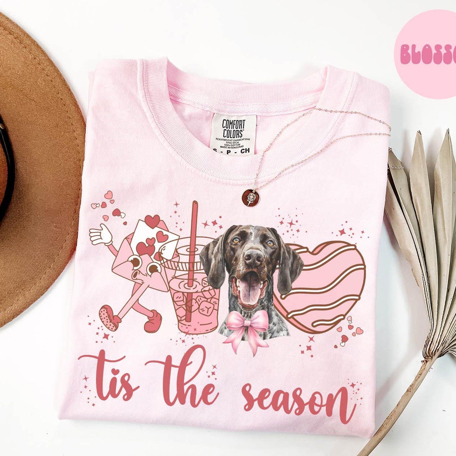 German Shorthaired Pointer Dog Valentine's Day Shirt, Valentine German Shorthaired Pointer Gifts, Dog Mom T Shirt, Tshirt, Tee