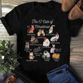 12 Cats of Christmas T-Shirt - Funny Holiday Gift for Cat Lovers
