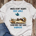 Funny Cat Shirt: Angels Don't Always Have Wings, Cat Lover Gift