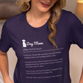 Custom Dog Mom T-shirt - Funny Dog Lover Shirt - Proud Dog Mom Gift - Dog Mom Definition Apparel - Mother's Day gift