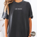 Cat Mom Comfort ColorsÂ®  TShirt, Cat Lover Shirt, Minimalist Cat Mommy Shirt, Pet Lover Shirt, Animal Lover Gift, Cat Mom Gift
